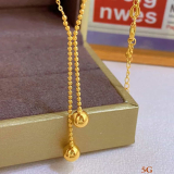 Lant Aur 14K Femei, Design Lung Reglabil, Fashion & Chic 1082C