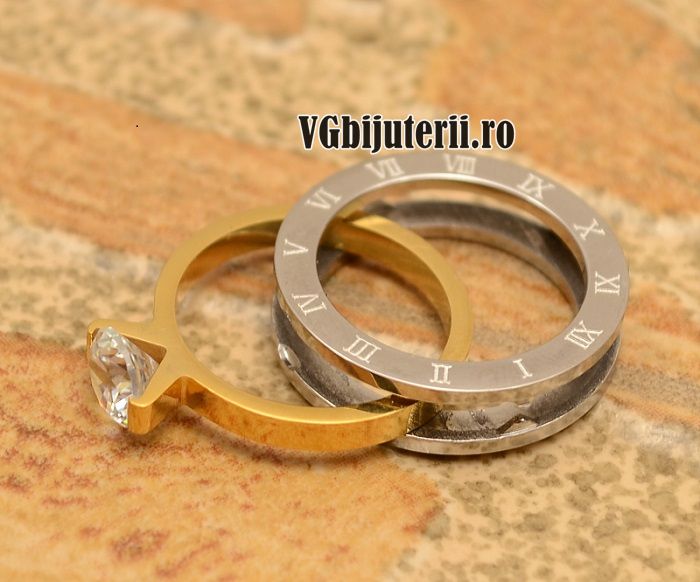 Inel inox Dama model BVLGARI 1629